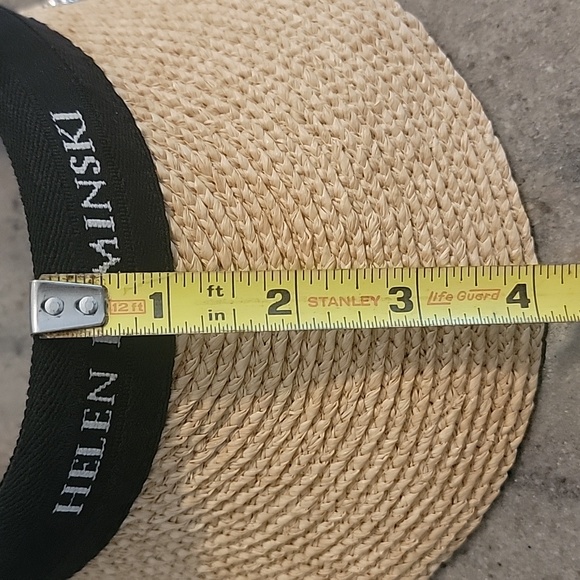 Helen Kaminski Bianca Natural Woven Visor - Picture 7 of 7